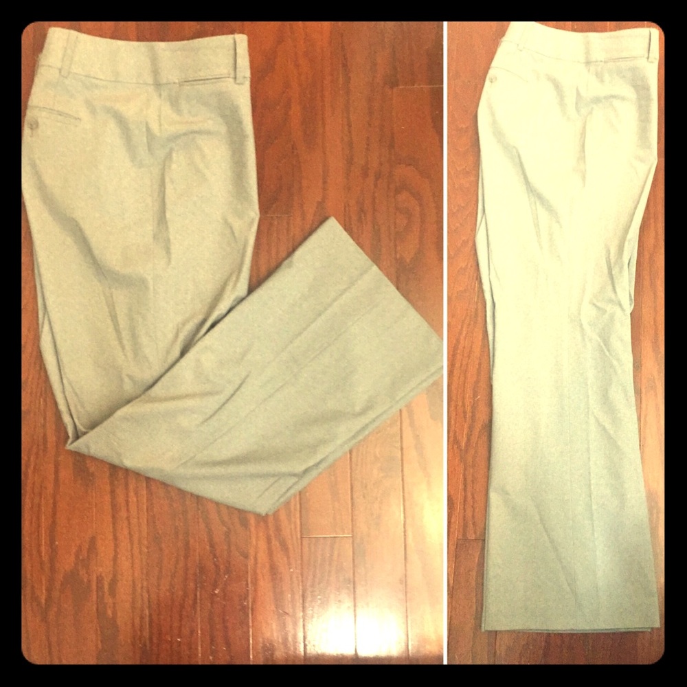 Ann Taylor LOFT Julie Trouser Pants Gray, Career